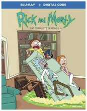 Cover art for Rick and Morty: Seasons 1-4 [Blu-ray]