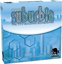 Cover art for Suburbia, Thematic City Building Strategic Board Game, Tile Laying Board Game, Fun Game for Adults