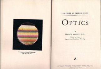 Cover art for Optics by Francis Weston Sears (1949-06-03)
