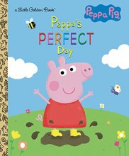Cover art for Peppa's Perfect Day (Peppa Pig) (Little Golden Book)