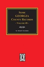 Cover art for Some Georgia County Records - Vol. #8