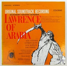 Cover art for Lawrence of Arabia - Original Soundtrack Recording
