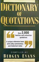 Cover art for Dictionary Of Quotations