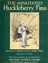 Cover art for The Annotated Huckleberry Finn