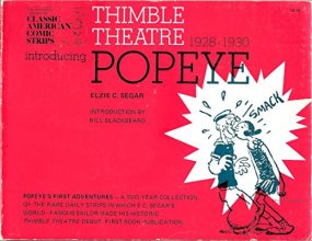 Cover art for Thimble Theater, Introducing Popeye: A Complete Compilation of the First Adventures of Popeye, 1928-1930