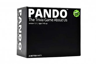Cover art for PANDO - The Party Game and Conversation Starter for Friends and Family - Icebreaker Game and Get to Know You Game - Compete to Answer Unpredictable Trivia Questions About Your Friends and Family