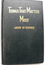 Cover art for Things That Matter Most