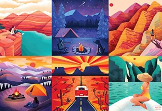 Cover art for Buffalo Games - Places You Will Go - 1500 Piece Jigsaw Puzzle for Adults Challenging Puzzle Perfect for Game Nights - 1500 Piece Finished Size is 31.50 x 23.50