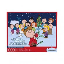 Cover art for AQUARIUS Peanuts Charlie Brown Puzzle Collage Christmas 1000 Piece Jigsaw Puzzle, A Charlie Brown Christmas