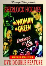 Cover art for Sherlock Holmes - The Woman in Green / Dressed to Kill
