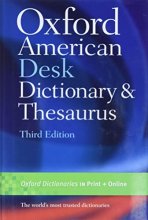 Cover art for Oxford American Desk Dictionary & Thesaurus