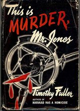 Cover art for This is Murder, Mr. Jones