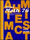 Cover art for Math 76