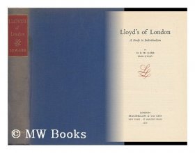 Cover art for Lloyd's of London: A Study in Individualism