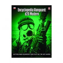 Cover art for Encyclopedia Vanguard: Modern d20