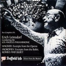 Cover art for Erich Leinsdorf conducting the Los Angeles Philharmonic Wagner: Excerpts From The Operas & Prokofiev: Excerpts from the Ballet, Romeo and Juliet