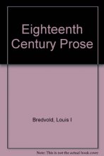 Cover art for Eighteen Century Prose