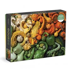 Cover art for Galison Gourds 1000 Piece Puzzle from Galison - 27" x 20" Puzzle, Beautiful Art by Julie Seabrook Ream, Thick and Sturdy Pieces, Fun and Challenging Activity for Adults, Makes a Great Gift!