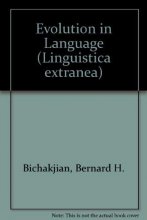 Cover art for Evolution in Language