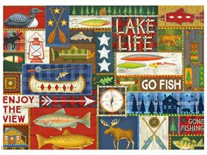 Cover art for Ceaco - Rustic Life - Lake Life - 1000 Piece Jigsaw Puzzle