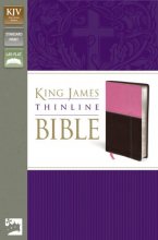 Cover art for KJV, Thinline Bible, Imitation Leather, Purple/Brown, Red Letter Edition