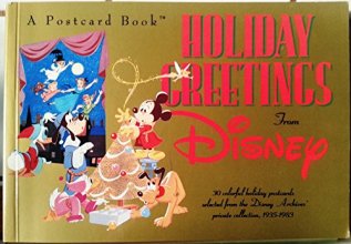 Cover art for Holiday Greetings from Disney: A Postcard Book