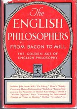 Cover art for The English Philosophers from Bacon to Mill