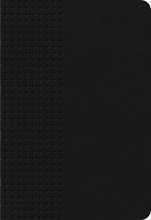 Cover art for NKJV, End-of-Verse Reference Bible, Giant Print, Personal Size, Leathersoft, Black, Red Letter Edition