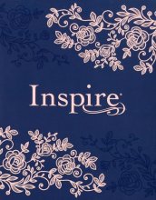 Cover art for Inspire Bible NLT (Hardcover LeatherLike, Navy): The Bible for Coloring & Creative Journaling