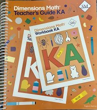 Cover art for Dimensions Math, Teacher's Guide KA
