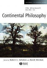 Cover art for The Blackwell Guide to Continental Philosophy