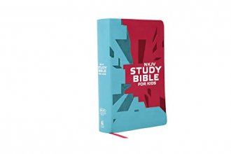 Cover art for NKJV, Study Bible for Kids, Leatherflex, Pink/Teal: The Premier NKJV Study Bible for Kids