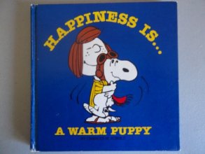 Cover art for Happiness is ... a warm puppy