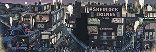 Cover art for New York Puzzle Company - Penguin Random House Sherlock Holmes - 1000 Piece Jigsaw Puzzle