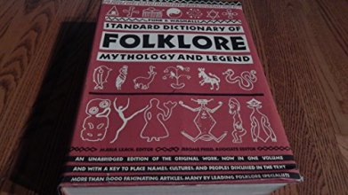 Cover art for Funk & Wagnalls Standard Dictionary of Folklore, Mythology and Legend
