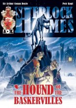 Cover art for The Hound of The Baskervilles - A Sherlock Holmes Graphic Novel