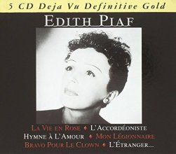 Cover art for Deja Vu Definitive Gold: Edith Piaf