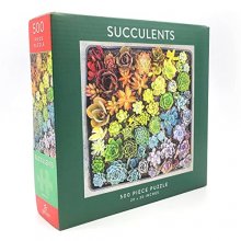 Cover art for Succulents 500 Piece Puzzle Galison Publishing