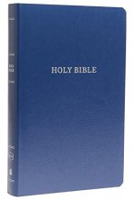 Cover art for KJV, Gift and Award Bible, Leather-Look, Blue, Red Letter, Comfort Print: Holy Bible, King James Version