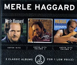Cover art for Merle Haggard Super Hits, Volumes 1-3