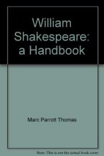 Cover art for William Shakespeare, a handbook,
