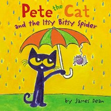 Cover art for Pete the Cat and the Itsy Bitsy Spider