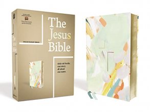 Cover art for The Jesus Bible Artist Edition, ESV, Leathersoft, Multi-color/Teal