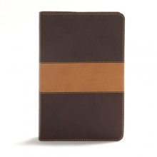 Cover art for CSB Disciple's Study Bible, Brown/Tan LeatherTouch, Black Letter, One Year, Reading Plan, Journaling Space, Study Notes and Commentary, Articles, Easy-to-Read Bible Serif Type