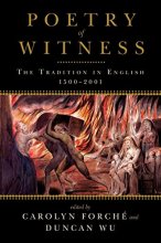 Cover art for Poetry of Witness: The Tradition in English, 1500 - 2001