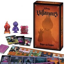 Cover art for Ravensburger Disney Villainous: Bigger and Badder Strategy Board Game, 2-3 players for Ages 10 & Up – The Newest Standalone Game in The Award-Winning Line