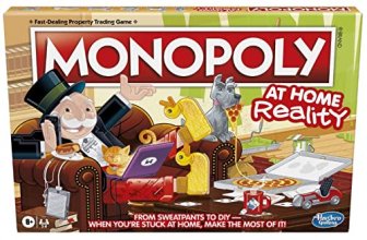 Cover art for Monopoly at Home Reality Edition