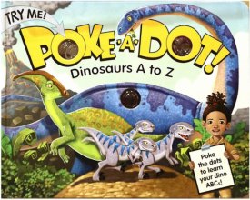 Cover art for Poke-a-Dot! Dinosaurs A to Z