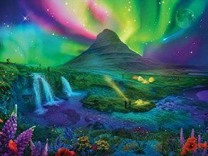 Cover art for Buffalo Games - Enchanted Aurora - 1500 Piece Jigsaw Puzzle for Adults Challenging Puzzle Perfect for Game Nights - 1500 Piece Finished Size is 31.50 x 23.50