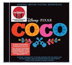 Cover art for DISNEY-PIXAR: COCO - ORIGINAL MOTION PICTURE SOUNDTRACK (BONUS COLLECTIBLE COLORING CARDS)